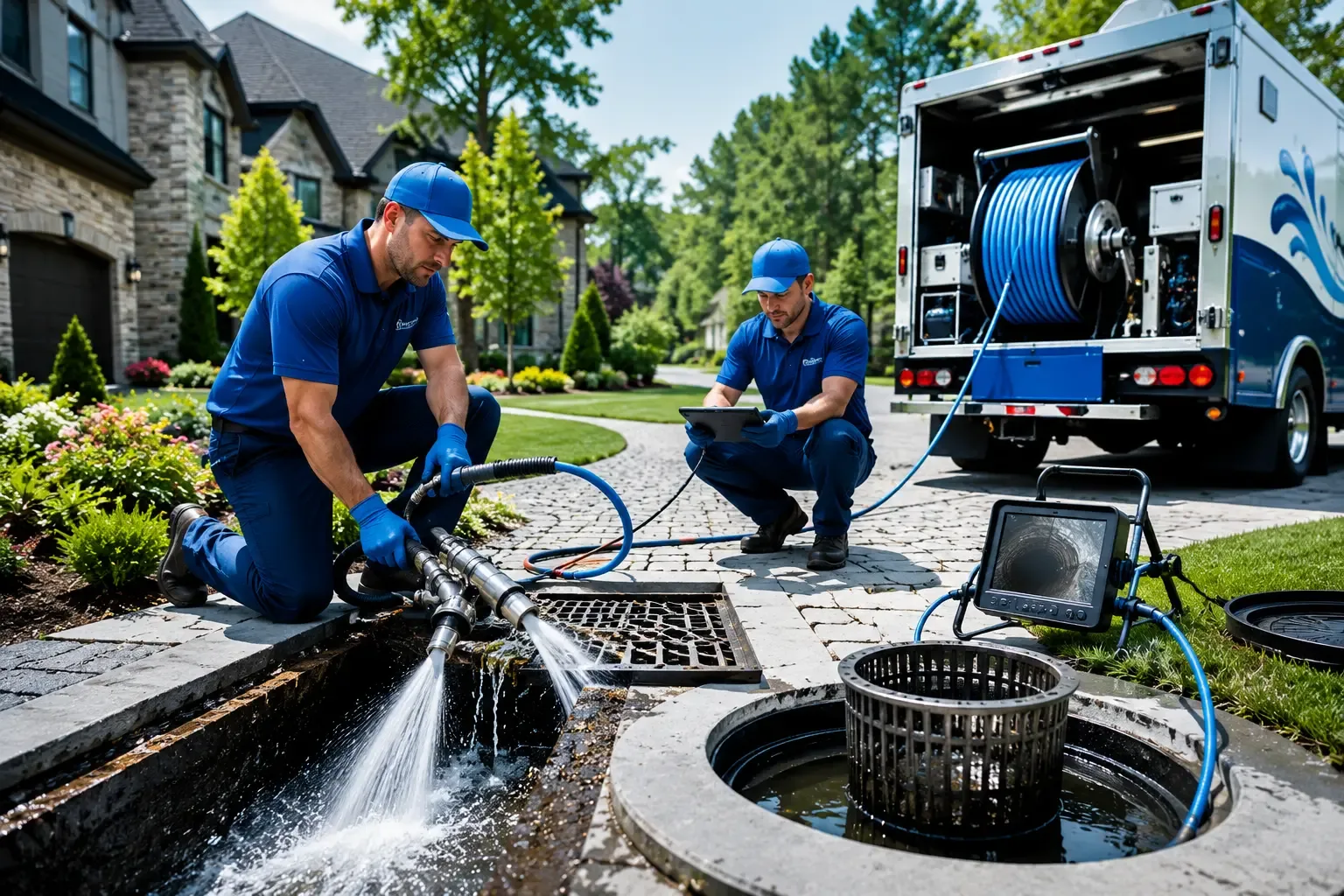 Local outdoor drain cleaning professionals in Newton, NJ